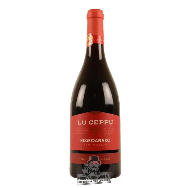 Rượu vang Ý Masca Del Tacco Lu Ceppu Negroamaro IGP Puglia thượng hạng