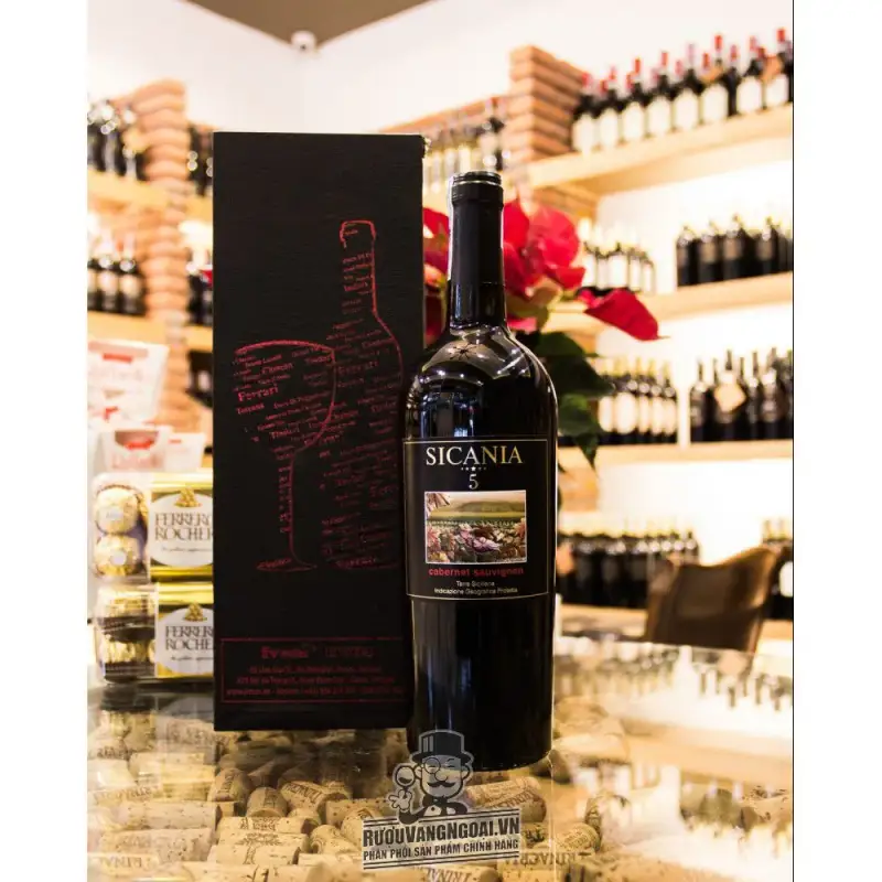 Vang Ý Sicania Cabernet Sauvignon 2009