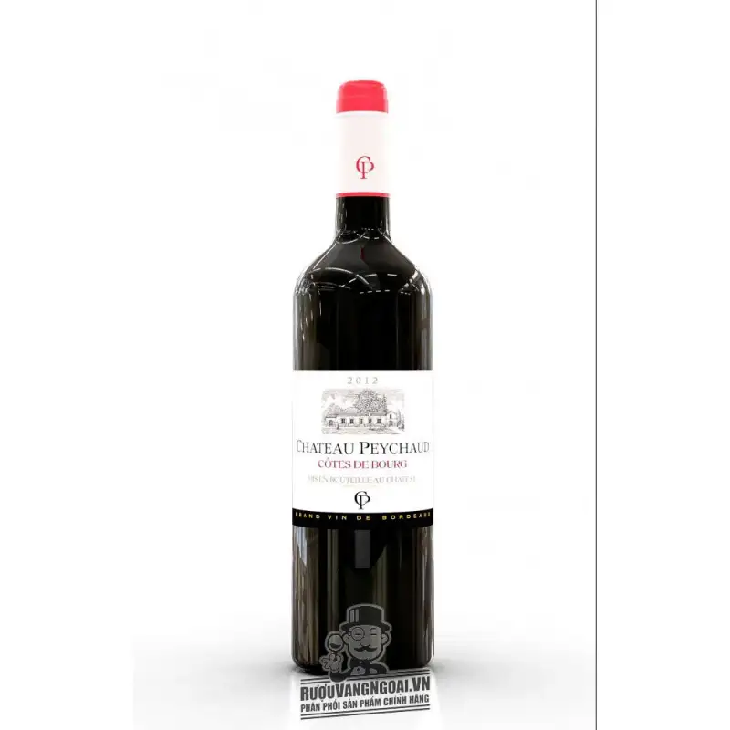 Địa chỉ bán vang phap chateau peychaud cotes de bourg bordeaux chinh hang giá rẻ tại Hà Nội