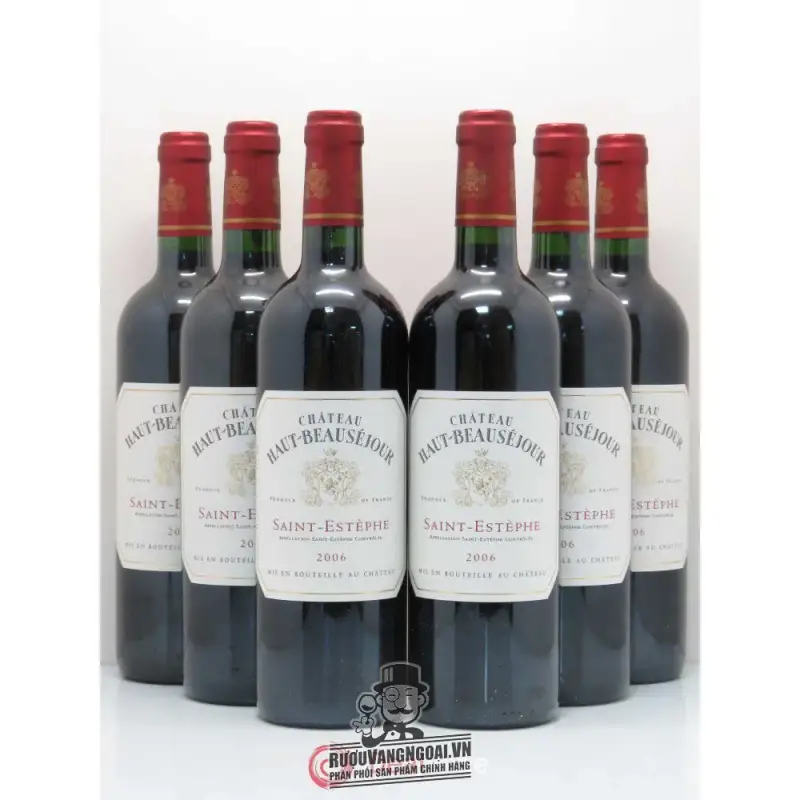 Giá vang phap chateau haut beausejour saint estephe cao cap