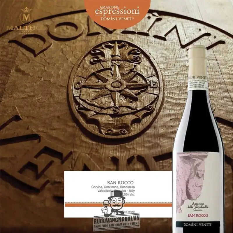 Vang Ý Amarone San Rocco