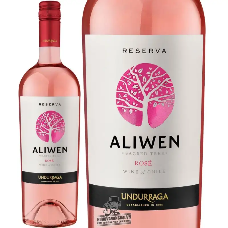 Vang hồng chile Undurraga Aliwen Reserva Rose