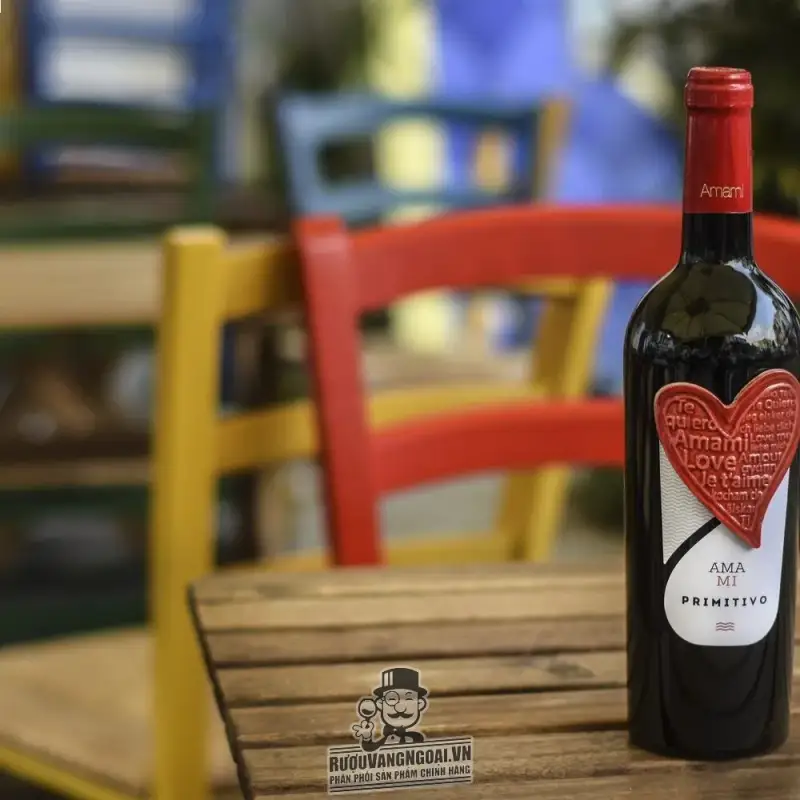 Vang Ý Amami Primitivo Puglia
