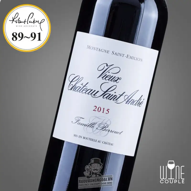 Địa chỉ bán vang phap vieux chateau saint andre giá rẻ tại Sài Gòn