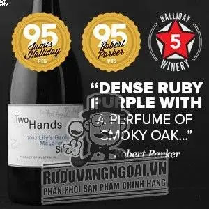 Rượu Vang Úc TWO HANDS LILY‘S GARDEN SHIRAZ