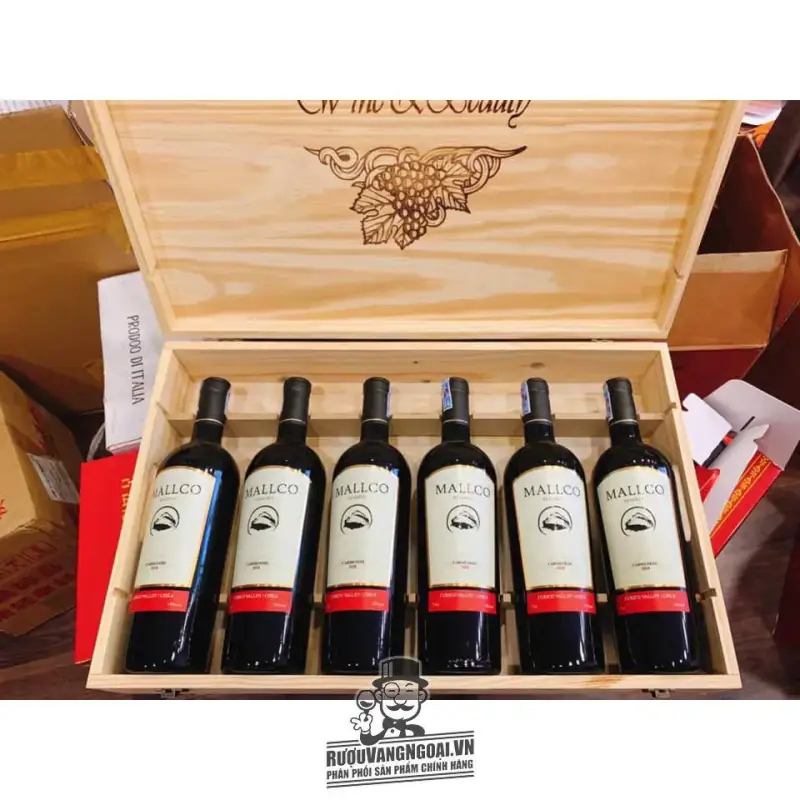 Địa chỉ bán vang chile mallco reserva carmenere giá rẻ tại Sài Gòn