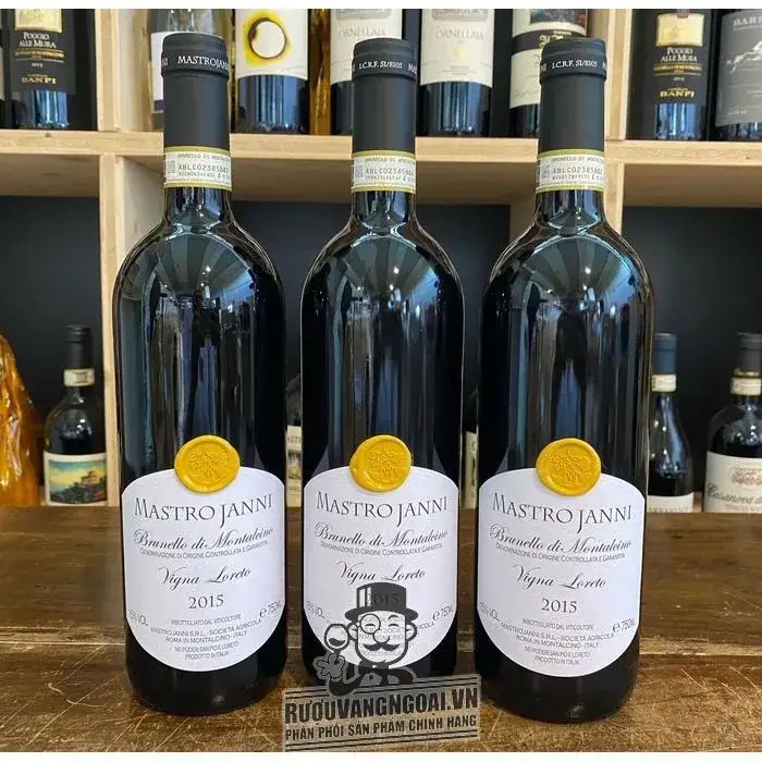 Vang Ý MASTROJANNI BRUNELLO DI MONTALCINO VIGNA LORETO