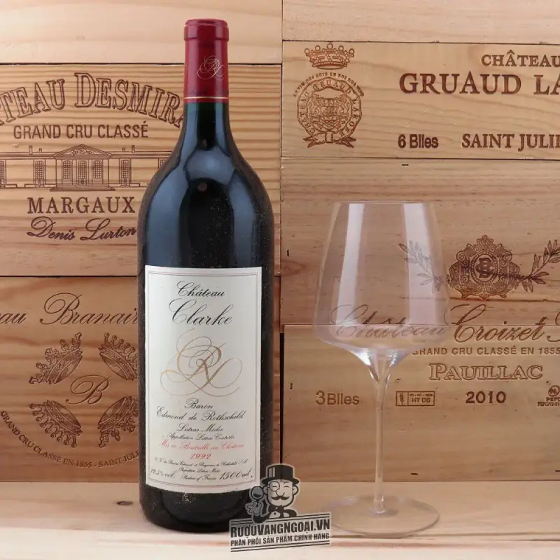 Vang Pháp Chateau Clarke Baron Edmond De Rothschild cao cấp