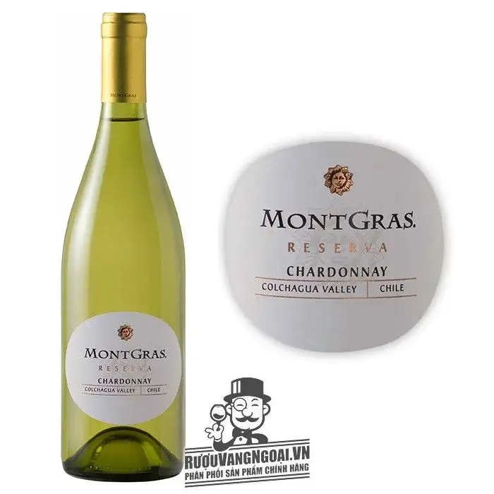 Vang Chile MontGras Reserva Chardonnay