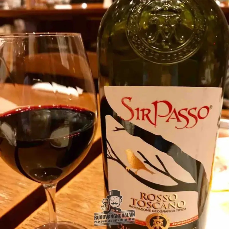 Địa chỉ bán vang y sir passo rosso toscana diem chiet khau cao giá rẻ tại Sài Gòn