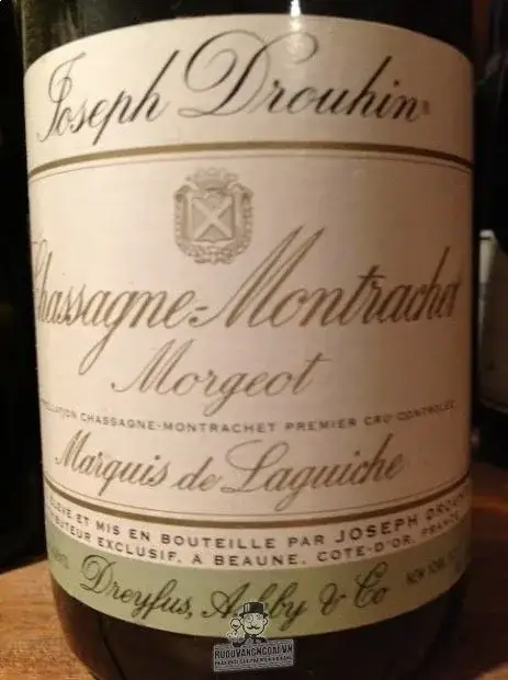 Vang Pháp Chassagne Montrachet Morgeot Marquis de Laguiche