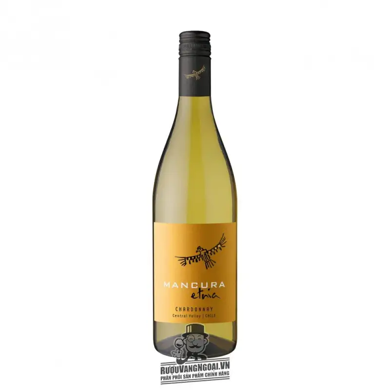 Vang Chile Mancura Etnia Chardonnay Valle Central