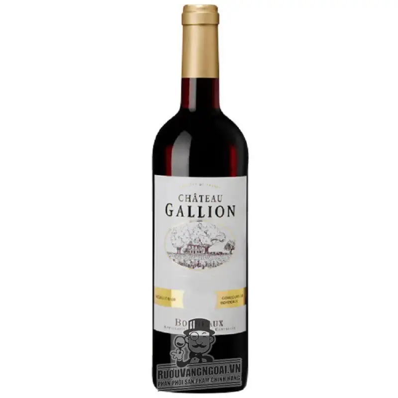 Vang Pháp Chateau Gallion Bordeaux uống ngon