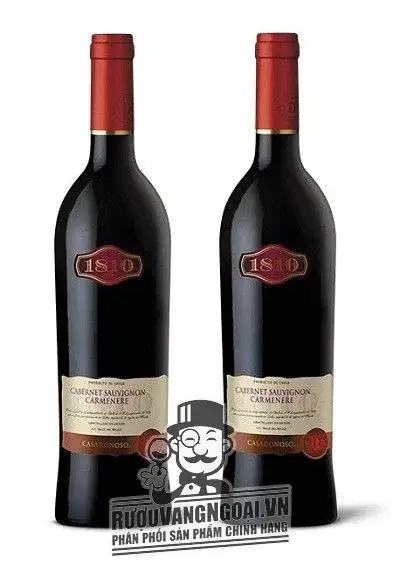 Vang Chile CASADONOSO 1810 Cabernet Sauvignon Carmenere