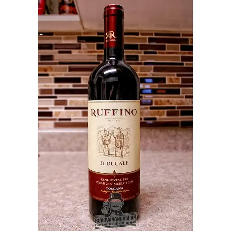 Vang Ý Ruffino Il Ducale Toscana IGP giá rẻ