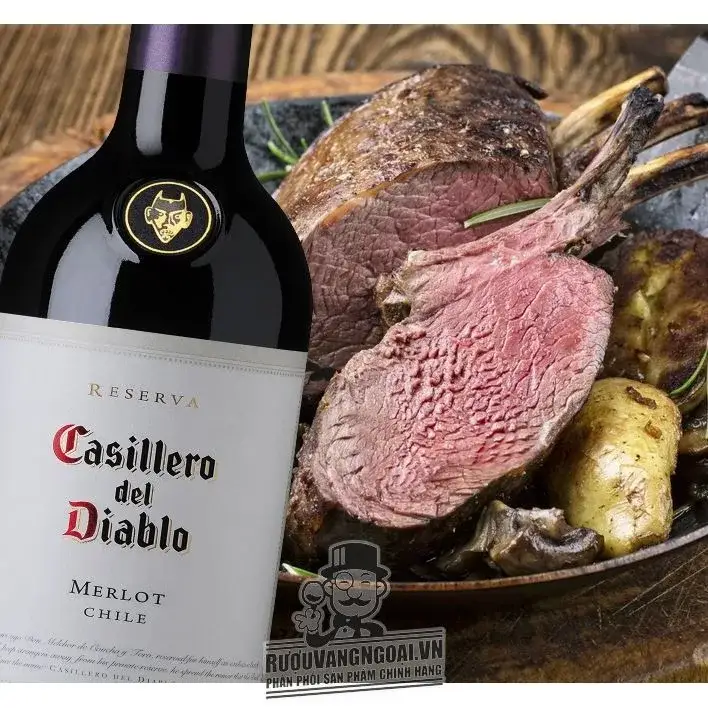 Vang Chile CASILLERO DEL DIABLO Merlot