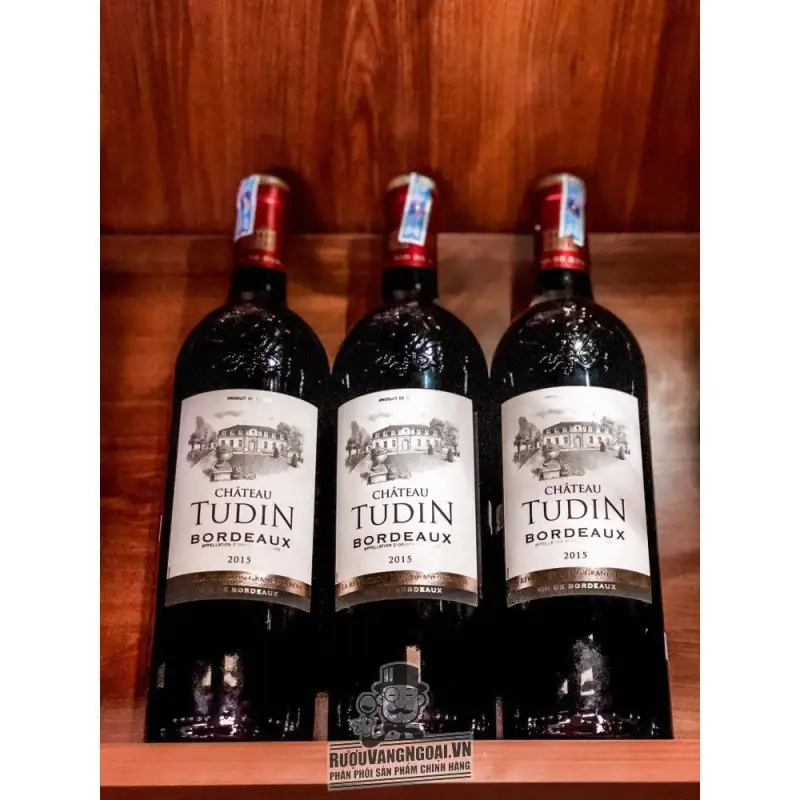 Địa chỉ bán ruou vang chateau tudin bordeaux merlot cabernet giá rẻ nhất