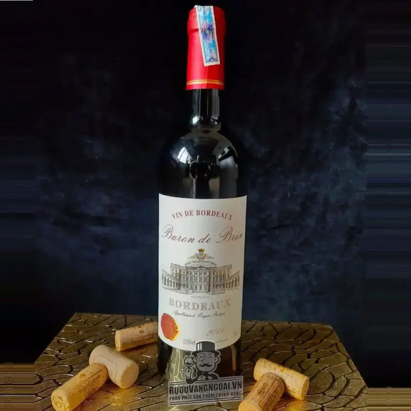 Vang Pháp Baron De Brun Bordeaux uống ngon