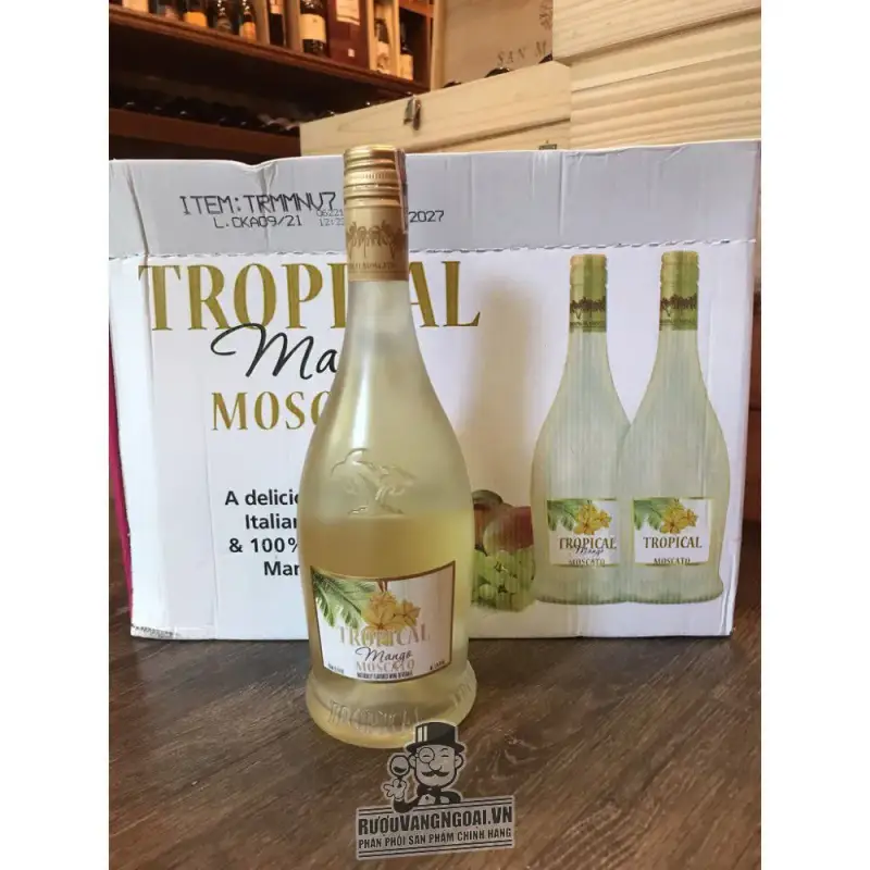 Giá vang y tropical mango moscato piemonte