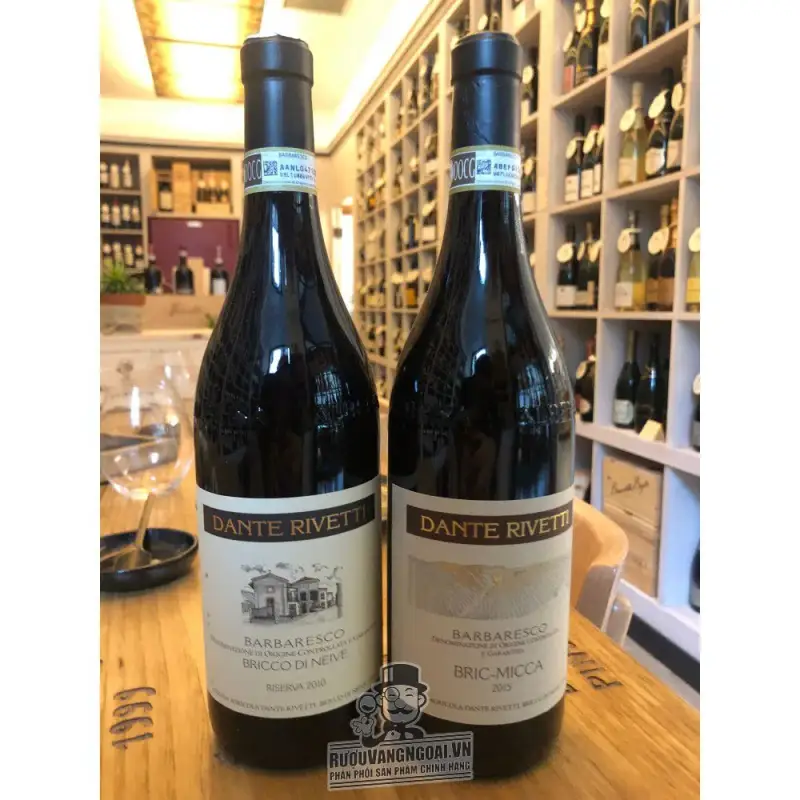 Vang Ý Dante Rivetti Barbaresco Riserva cao cấp