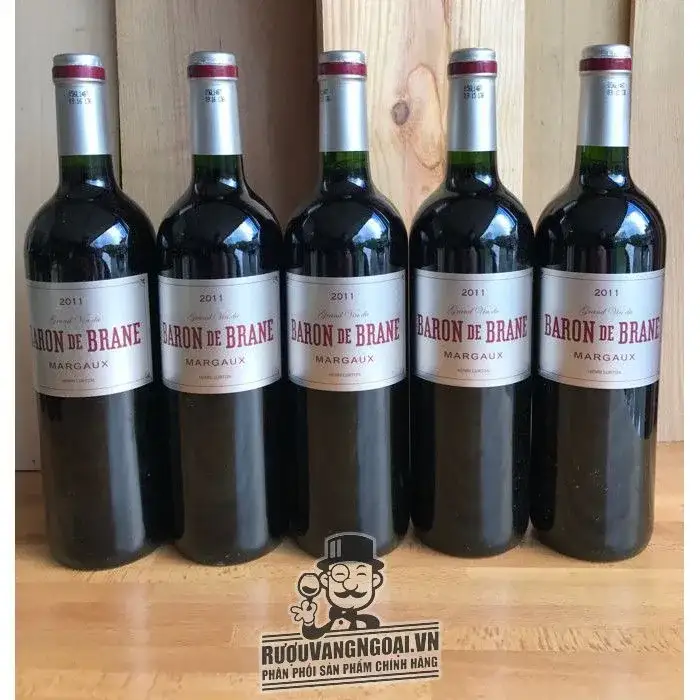 Vang Pháp Baron de Brane 2011