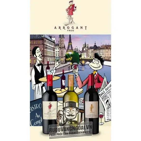 Vang Pháp Chateau Arrogant Frog Limoux đỏ, trắng