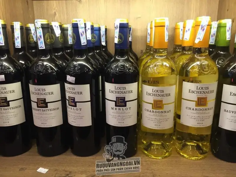 Vang Pháp Louis Eschenauer Chardonnay