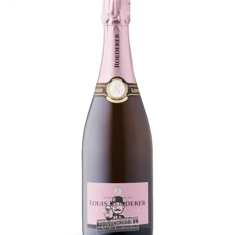Rượu sâm banh Louis Roederer Brut Rose Champagne