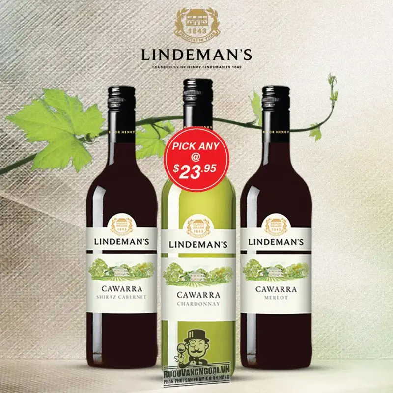 Mua ruou vang lindemans cawarra chardonnay ở đâu giá rẻ nhất