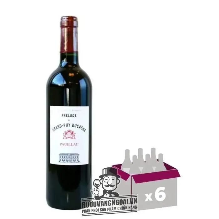 Rượu vang Pháp Prelude A Grand Puy Ducasse