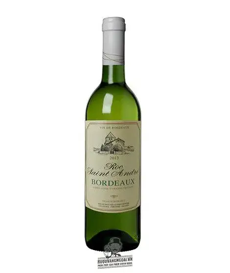 Vang Pháp Roc Saint Andre Bordeaux Blanc