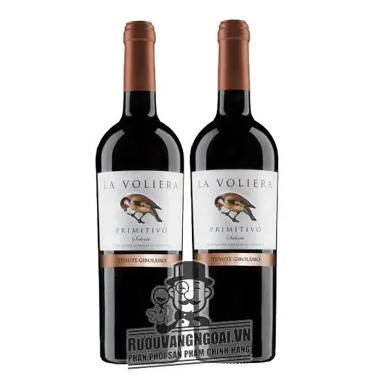 Rượu vang La Voliera Primitivo Salento IGT