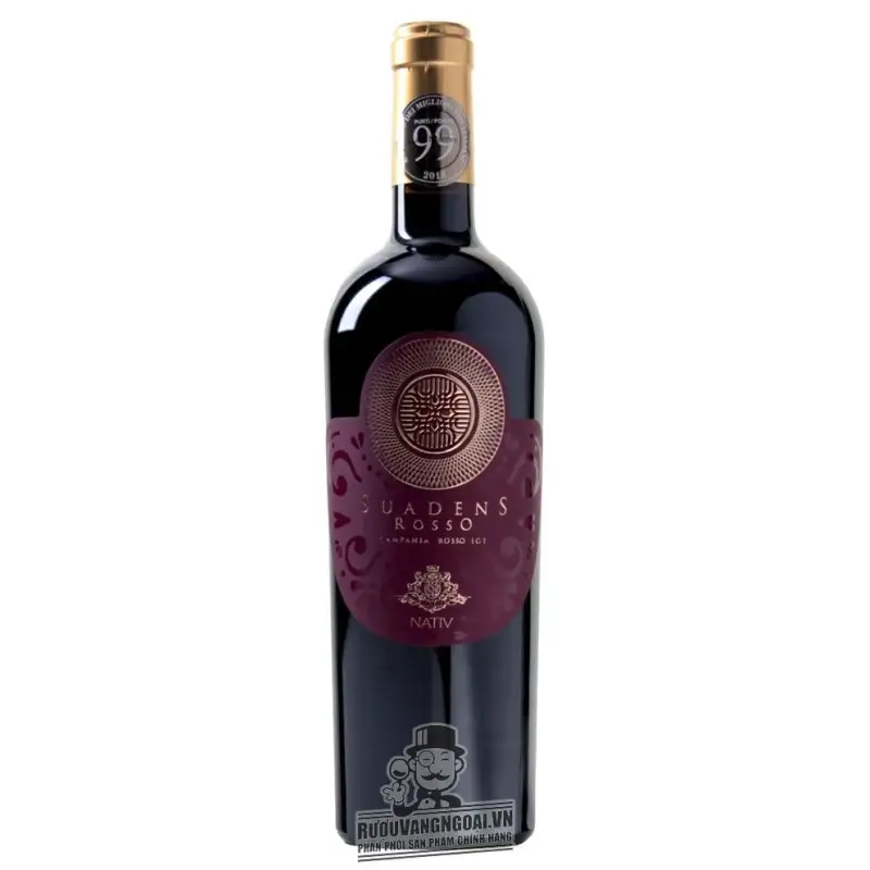 Rượu vang Suadens Rosso Campania Nativ