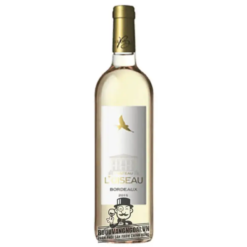 Vang Pháp Chateau Loiseau Bordeaux Blanc uống ngon