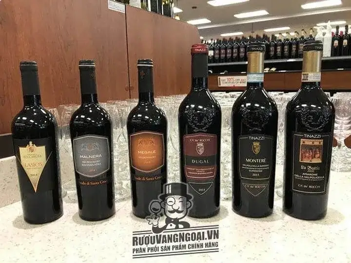 Vang Ý Malnera 2013 Negroamaro Malvasia Nera Salento Feudo di Santa Croce