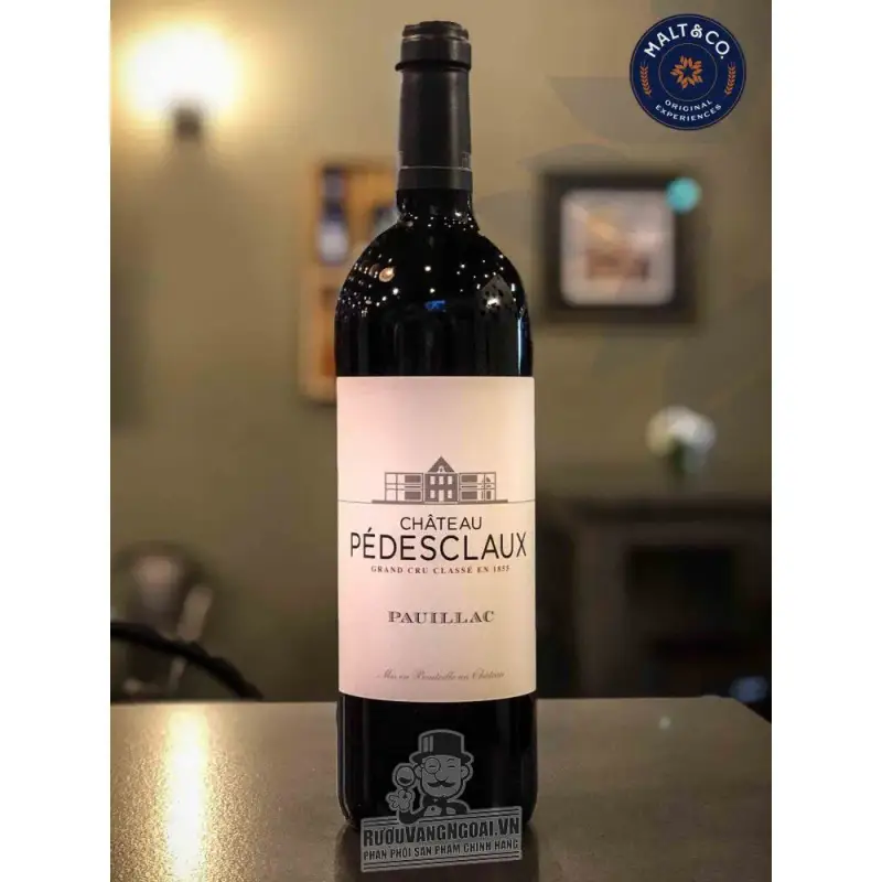 Địa chỉ bán vang phap chateau pedesclaux pauillac giá rẻ tại Sài Gòn