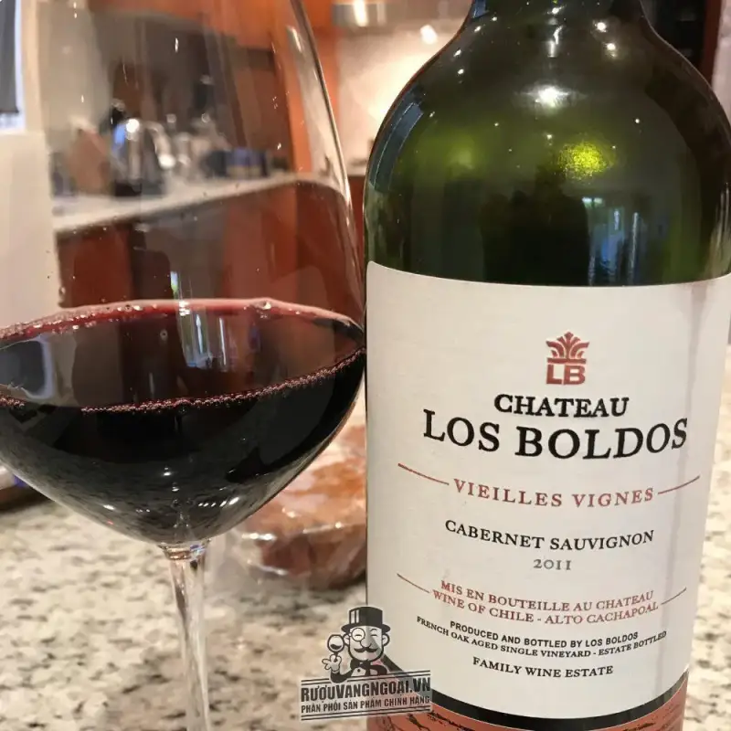 Vang Chile Chateau Los Boldos Vielles Vignes Cabernet Sauvignon
