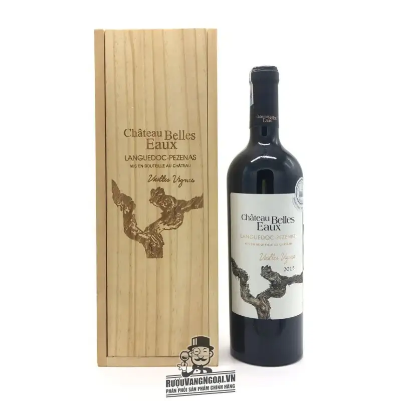 Vang Pháp CHATEAU BELLES EAUX LANGUEDOC PEZENAS VIEILLES VIGNES
