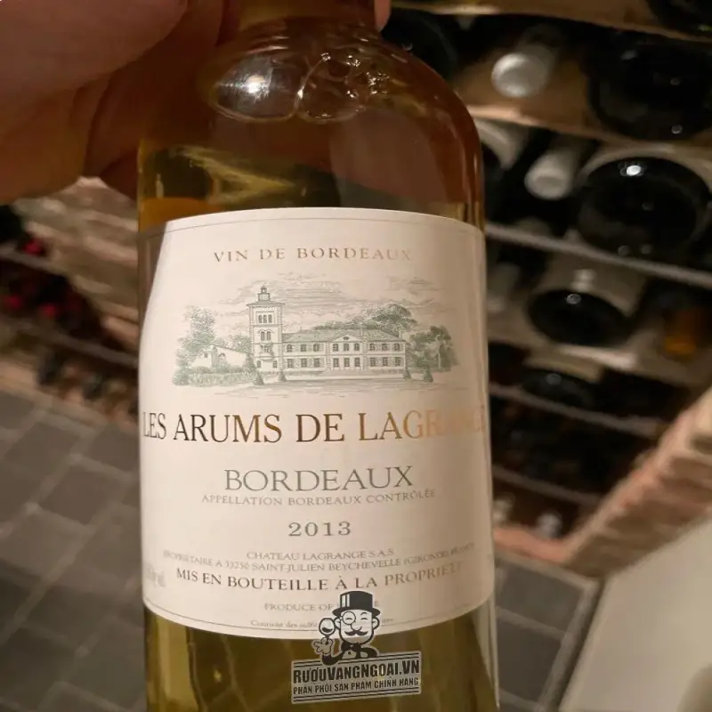 Vang Pháp Les Arums de Lagrange Bordeaux