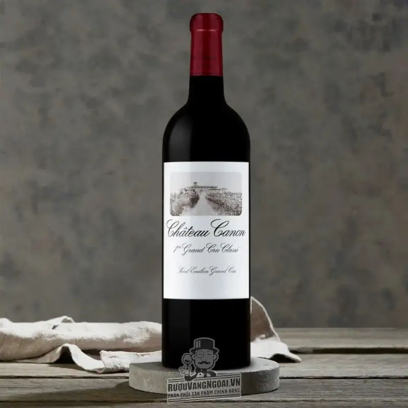 Vang Pháp Chateau Canon Premier Saint Emillion Grand Cru uống ngon