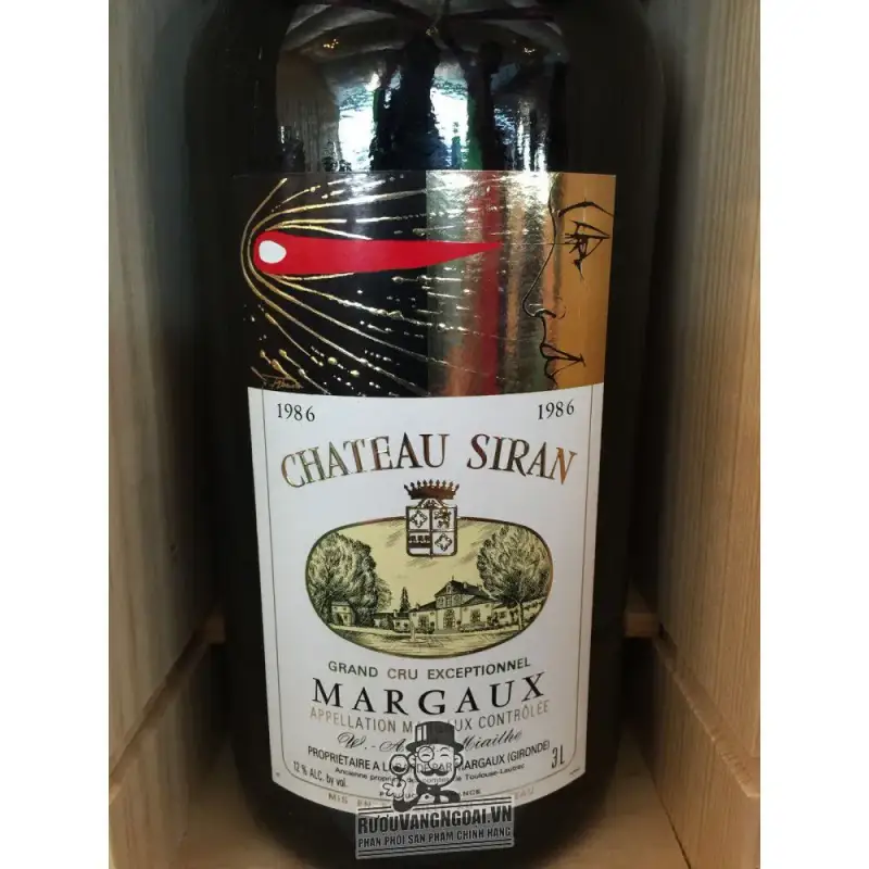 vang phap chateau siran margaux giá bao nhiêu