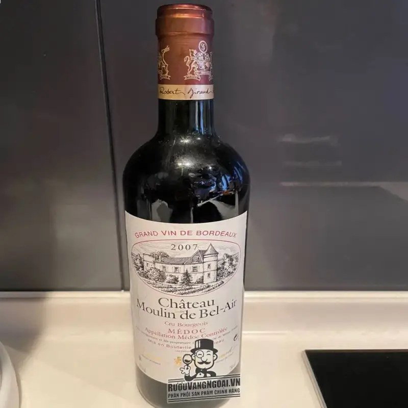 Địa chỉ bán vang phap chateau moulin de bel air medoc giá rẻ tại Sài Gòn