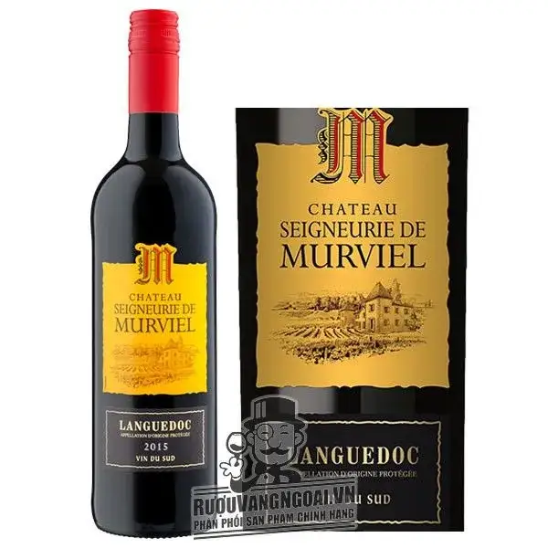 VANG PHÁP CHATEAU SEIGNEURIE DE MURVIEL LANGUEDOC