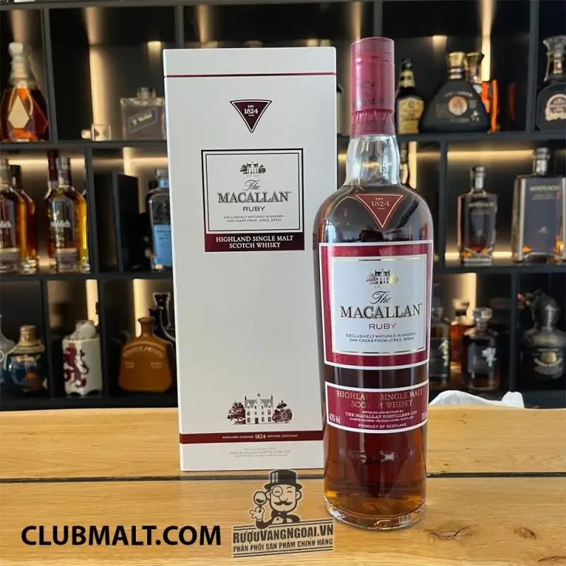 ruou macallan ruby giá bao nhiêu
