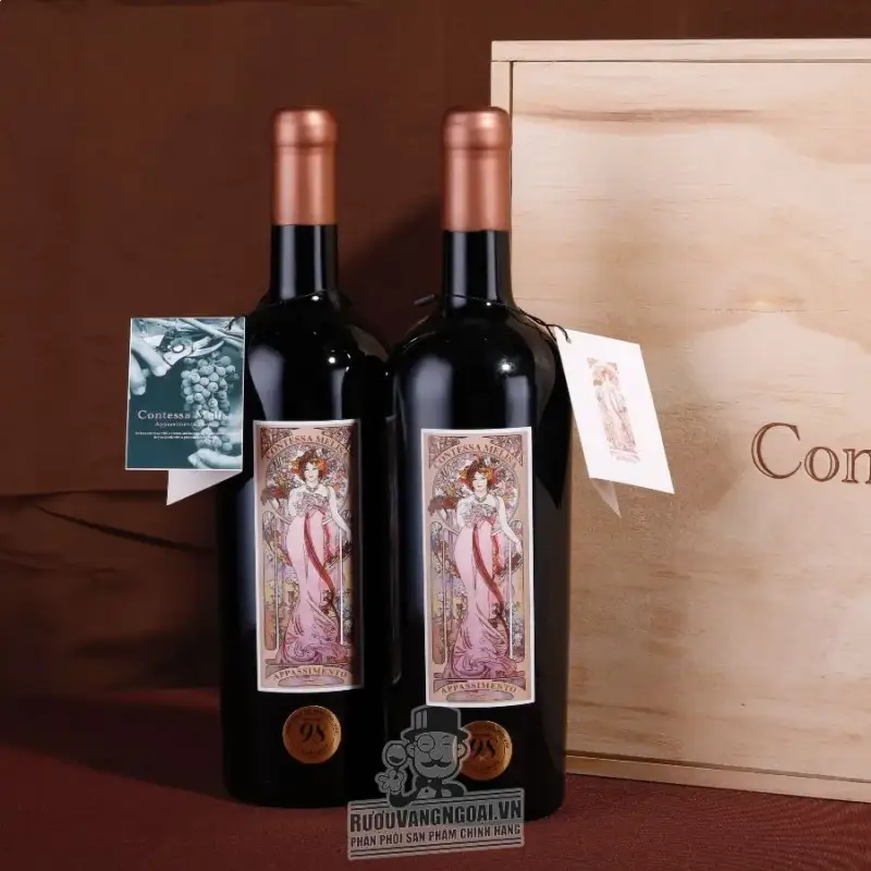 Vang Ý Contessa Melisa Appassimento Uống ngon