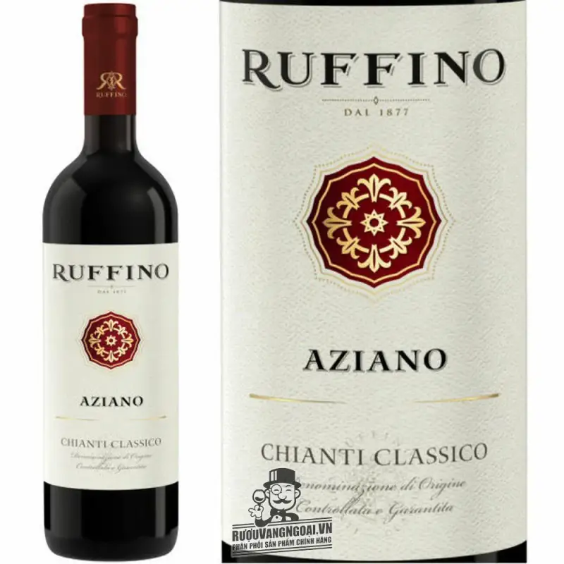 Vang Ý Ruffino Aziano Chianti Classico