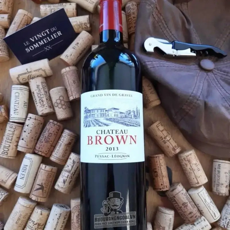 Vang Pháp CHATEAU BROWN PESSAC LEOGNAN