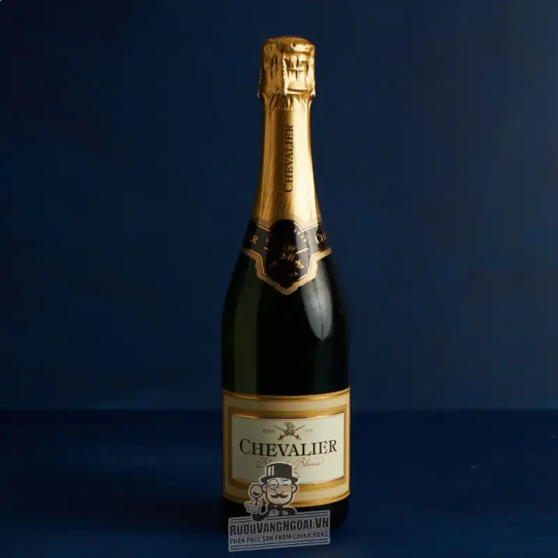 Rượu vang nổ Chevalier Blanc De Blancs Brut uống ngon
