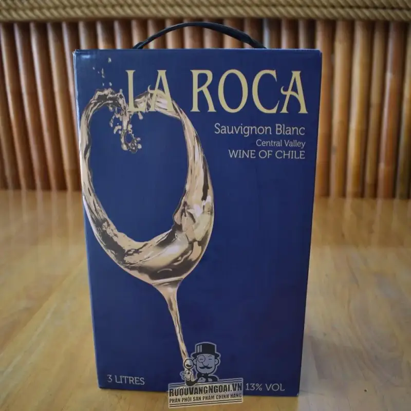 Rượu Vang trắng La Roca Sauvignon Blanc bịch 3L