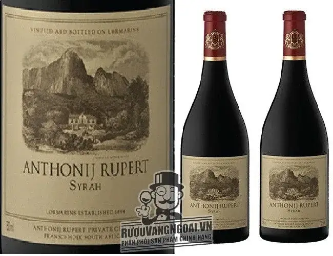 Vang Nam Phi ANTHONIJ RUPERT SYRAH